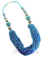 Multi Row Ball Necklace - click here for large view
